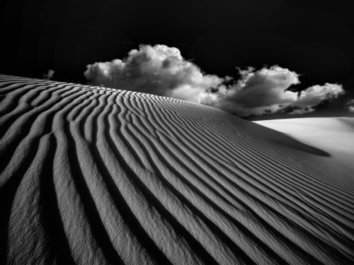 Clouds Attack at White Sands National Monument © by Gerry Pacher