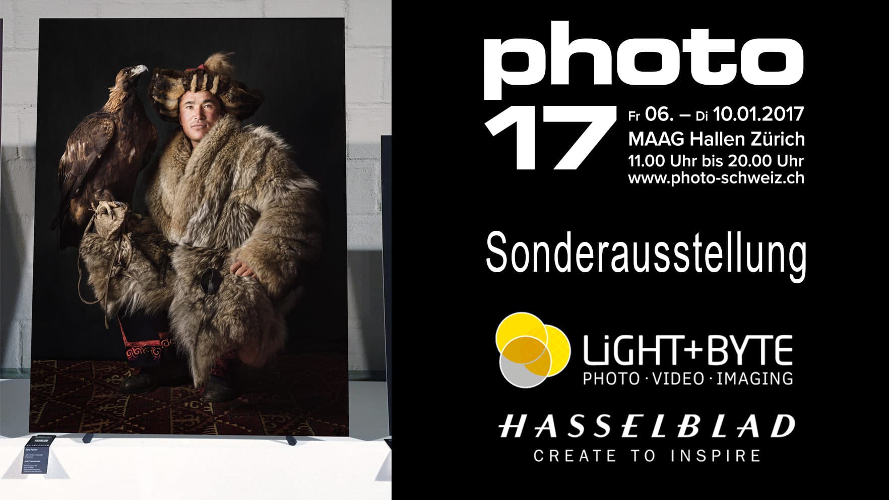 Gerry Pacher ist dabei Light + Byte AG und Hasselblad präsentiert ...
