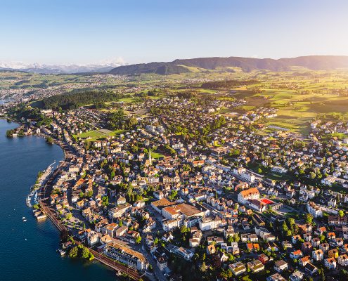 Luftaufnahmen Wädenswil für Bauprojekt Wädens-Hill