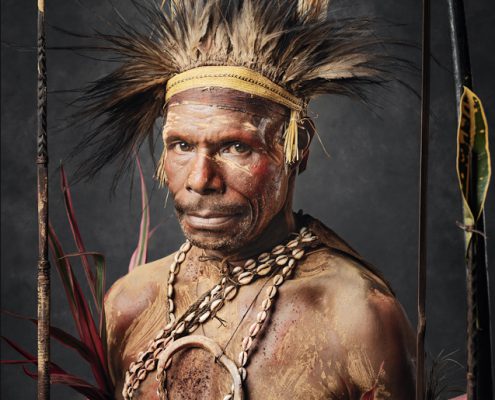 Zu sehen an der Photo 18 in Zürich - Selected Tribal Faces of Papua New Guinea