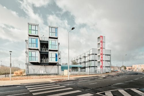 Frankreich Le Havre A'Docks - A'Docks - Studentenwohnungen in Überseecontainer